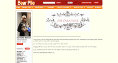 Desktop Screenshot of jrbcreations.bearpile.com