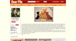 Desktop Screenshot of heirloombears.bearpile.com